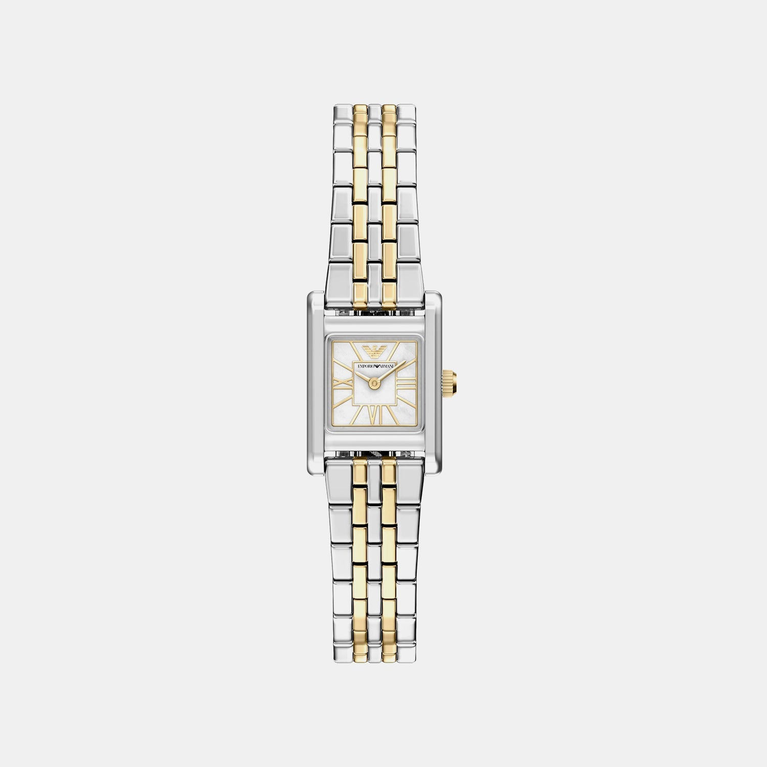 Women Quartz Mother Of Pearl Dial Analog Stainless Steel Watch AR11763