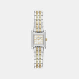 Women Quartz Mother Of Pearl Dial Analog Stainless Steel Watch AR11763