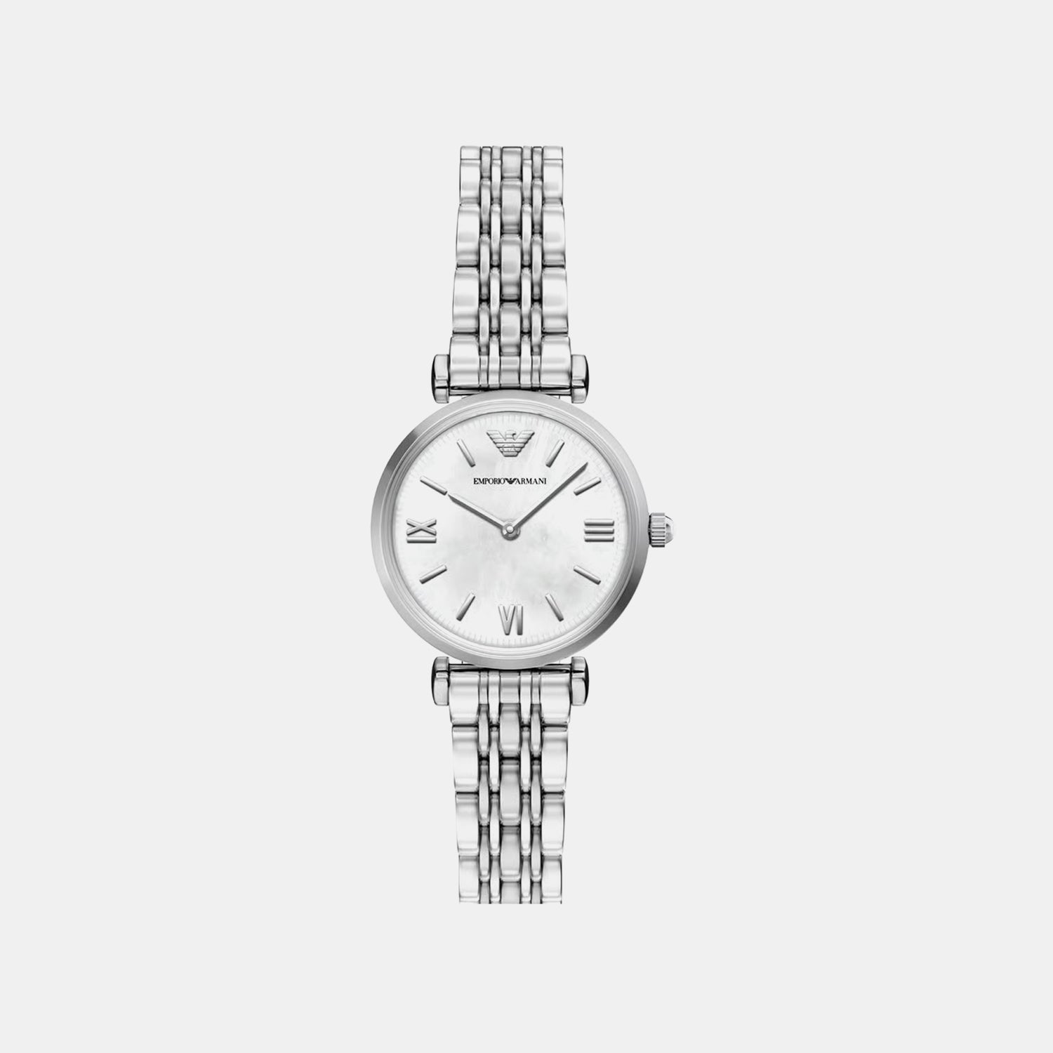 Women Quartz Blue Dial Analog Stainless Steel Watch AR11768
