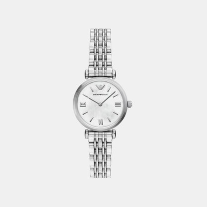 Women Quartz Blue Dial Analog Stainless Steel Watch AR11768