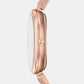 Women Quartz Pink Dial Analog Stainless Steel Watch AR11775