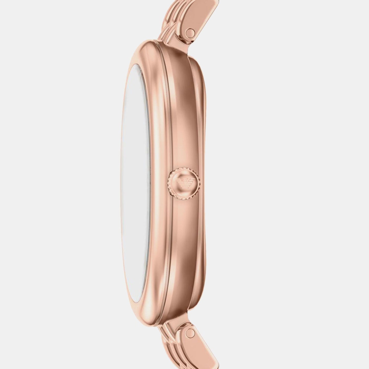Women Quartz Pink Dial Analog Stainless Steel Watch AR11775
