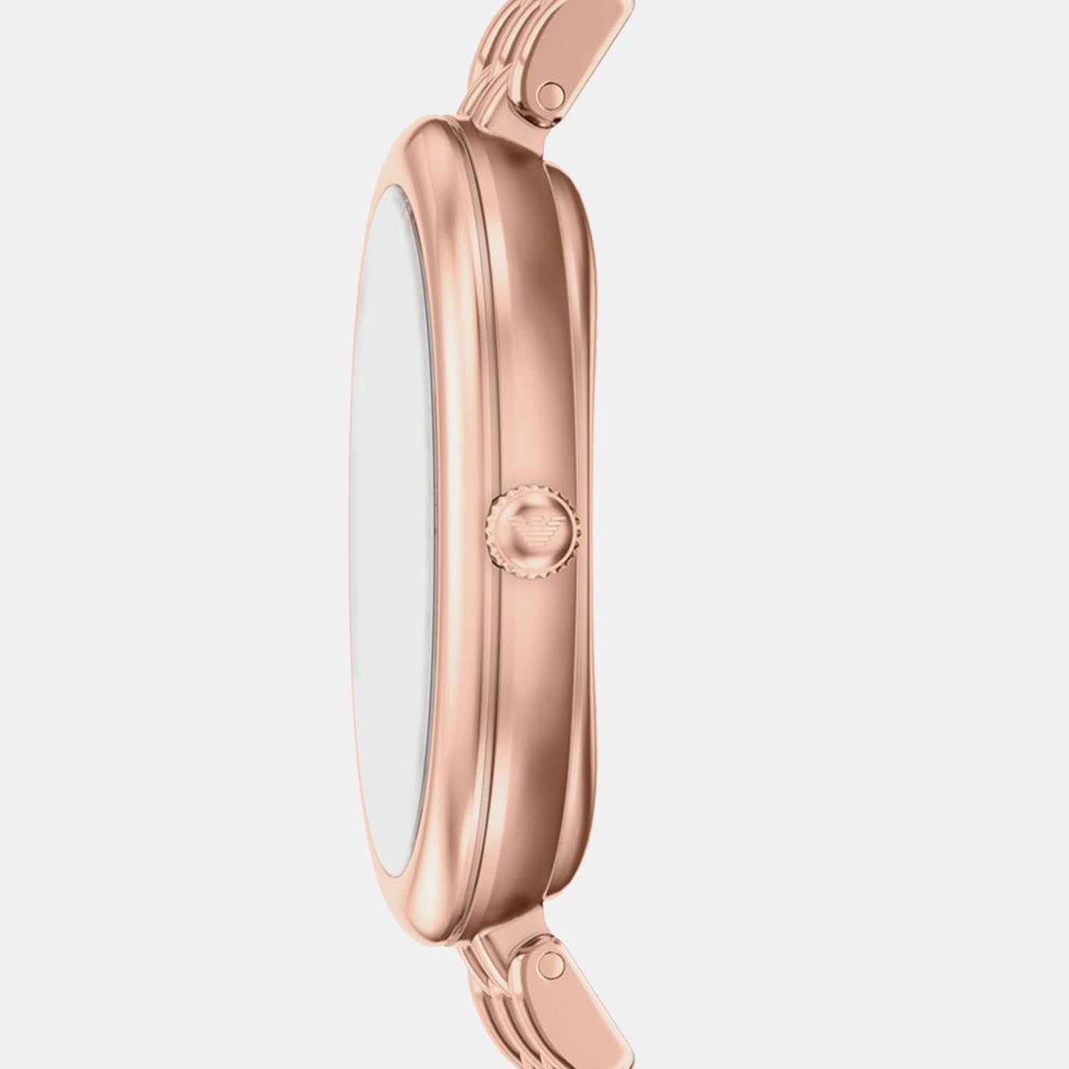 Women Quartz Pink Dial Analog Stainless Steel Watch AR11775