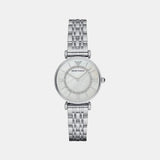 Gianni T-Bar Women Quartz Mother Of Pearl Dial Analog Stainless Steel Watch AR1908