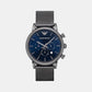 Luigi Men Quartz Blue Dial Chronograph Stainless Steel Watch AR1979