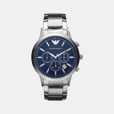 Renato Men Quartz Blue Dial Chronograph Stainless Steel Watch AR2448