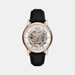 Luigi Men Automatic Silver Dial Analog Leather Watch AR60007