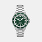 Sea Explorer Men Automatic Green Dial Analog Stainless Steel Watch AR60080