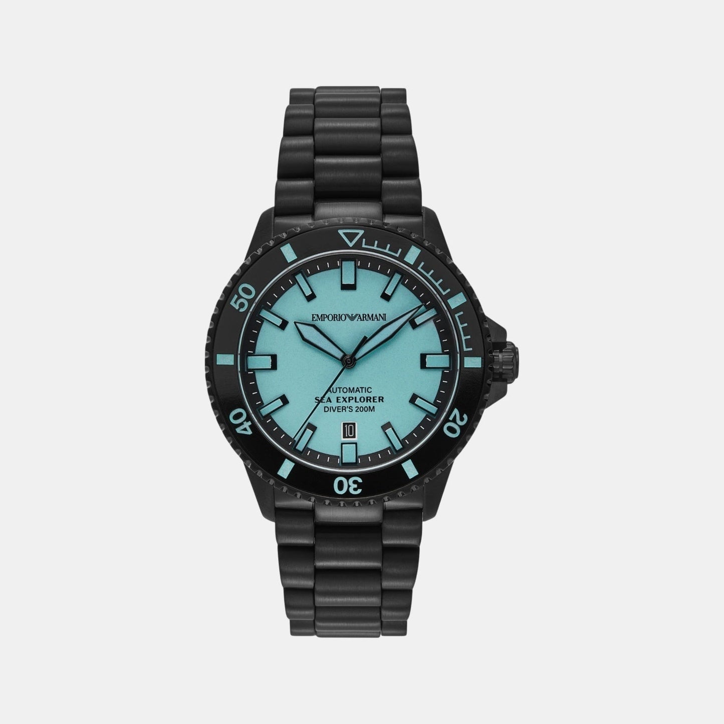 Sea Explorer Men Mechanical Blue Dial Analog Stainless Steel Watch AR60084