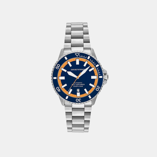 Sea Explorer Men Automatic Blue Dial Analog Stainless Steel Watch AR60090