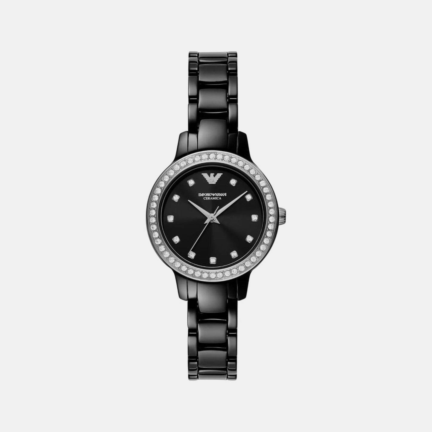 Cleo Women Quartz Blue Dial Analog Ceramic Watch AR70008