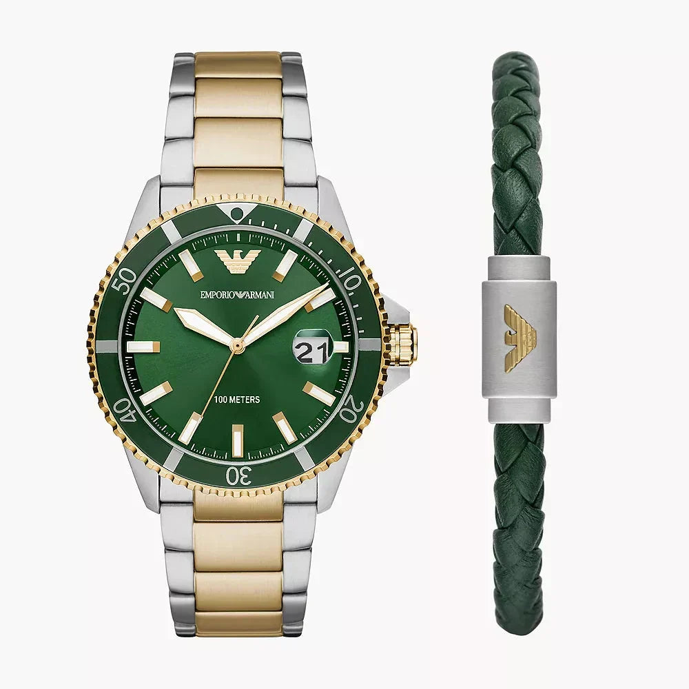 Emporio Armani Men's Watch Gift Set