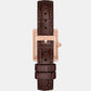Women Quartz Black Dial Analog Leather Watch AR80083SET