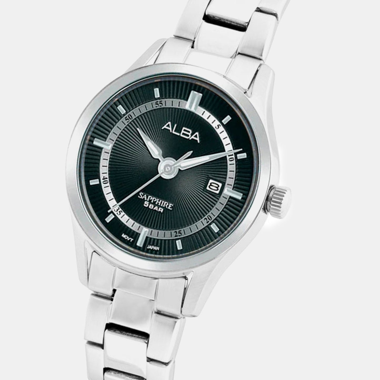 Prestige Men Quartz Black Dial Analog Stainless Steel Watch AS9R19X1
