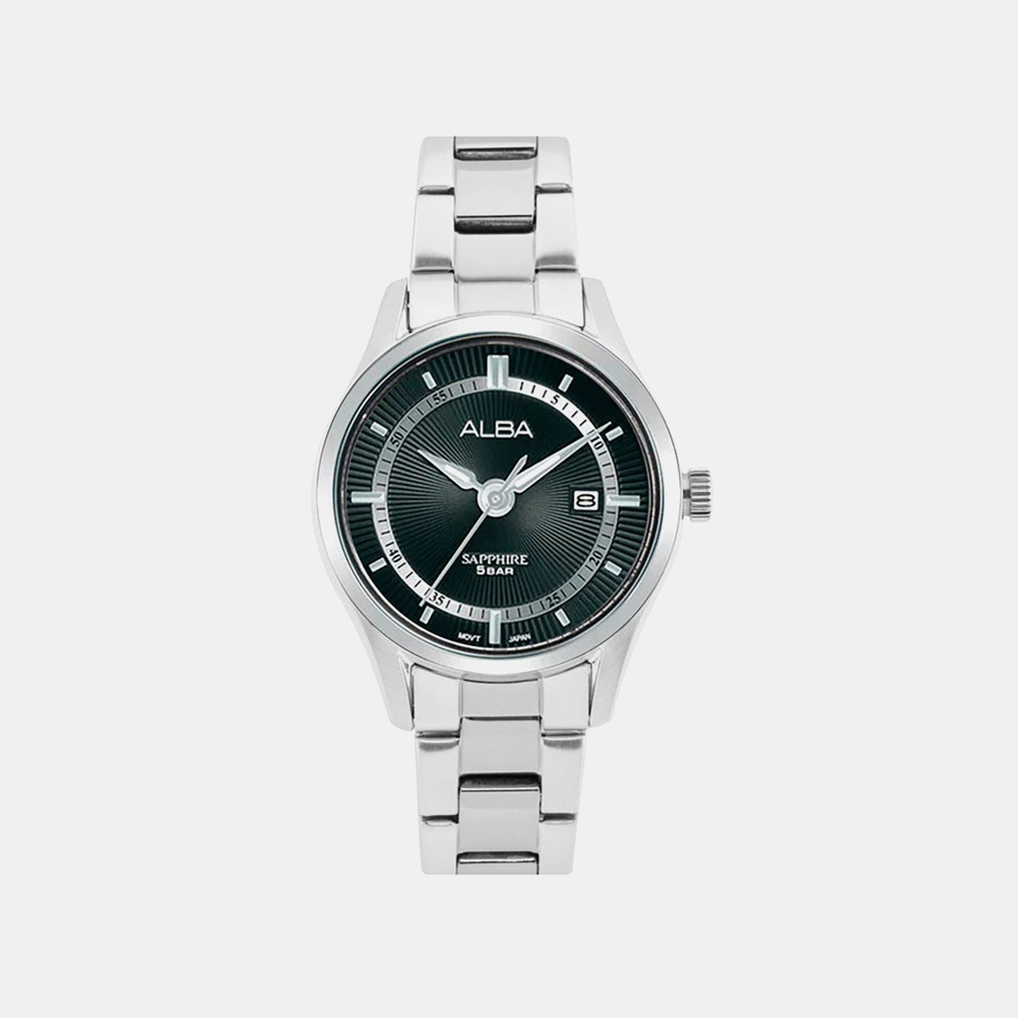 Prestige Men Quartz Black Dial Analog Stainless Steel Watch AS9R19X1