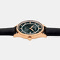 Men Quartz Black Dial Analog Leather Watch AS9R22X1