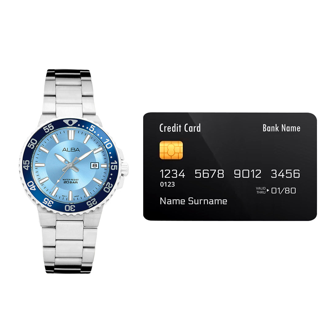 AS9S83X1 Olympic Blue Dial Watch