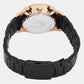 Signa Men Quartz Black Dial Chronograph Stainless Steel Watch AT3H80X1
