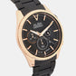Signa Men Quartz Black Dial Chronograph Stainless Steel Watch AT3H80X1