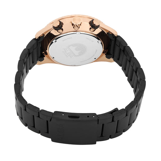 AT3H80X1 Black-Gold Dial Chronograph Watch