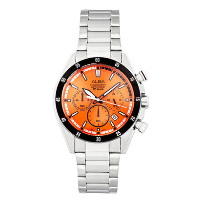 AT3J21X1 Tangerine Dial Chronograph Watch