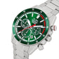 Alba AT3J25X1 Deep Green Dial Chronograph