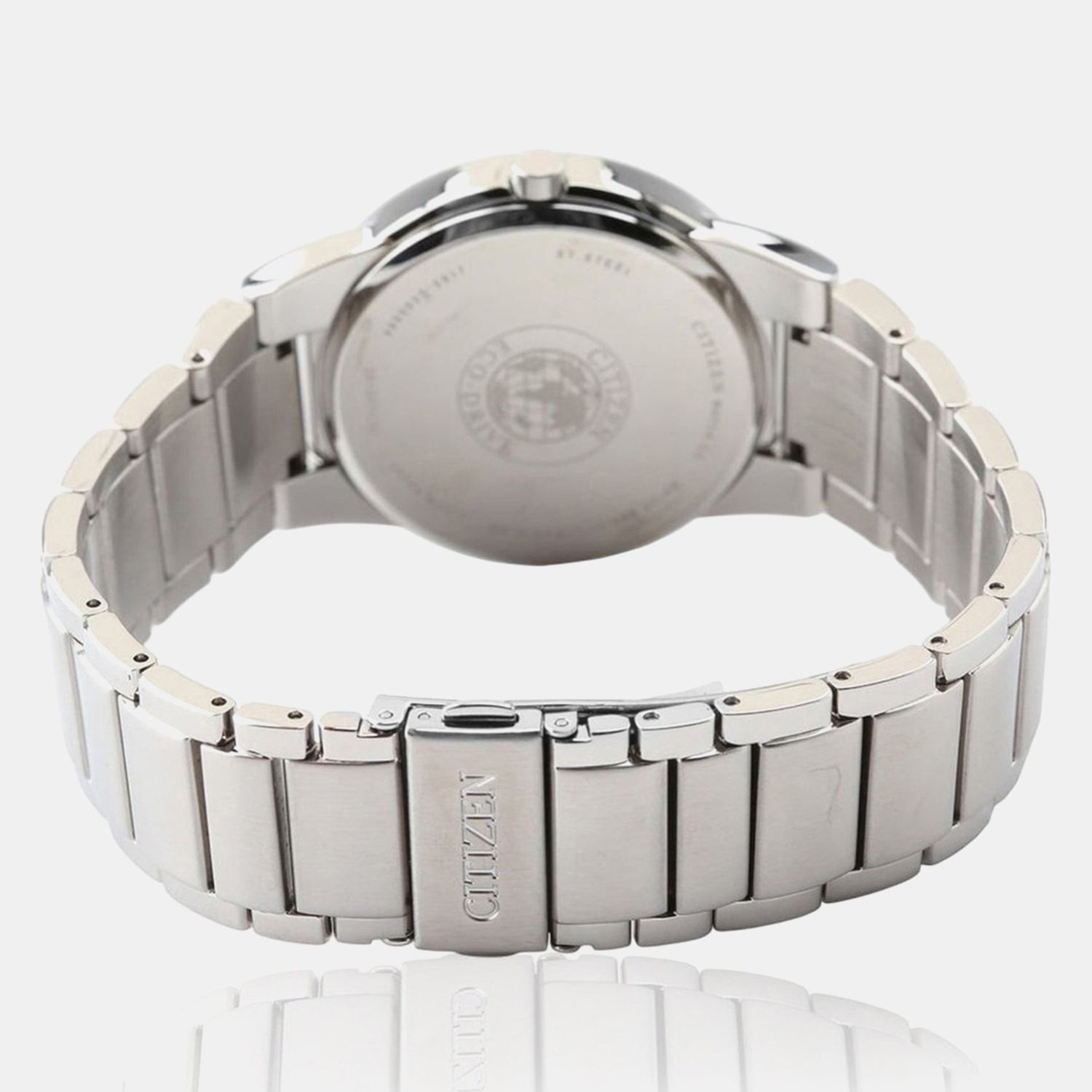 Axiom Men Quartz Silver Dial Analog Stainless Steel Watch AU1060-51A