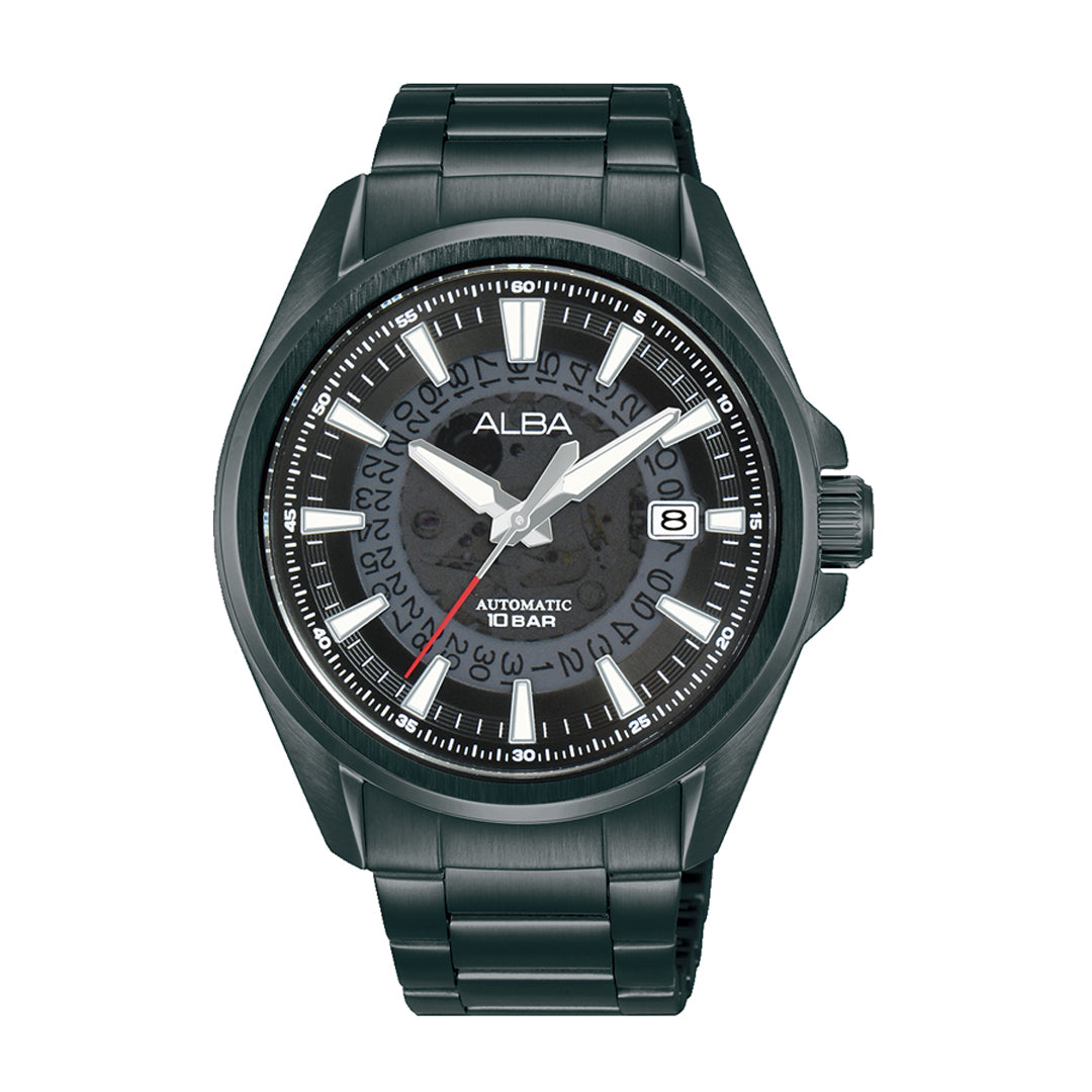 AU4025X1 Black Skeleton Dial Watch  Automatic Watch