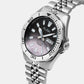 Men Quartz Black Dial Analog Stainless Steel Watch AV3577X1