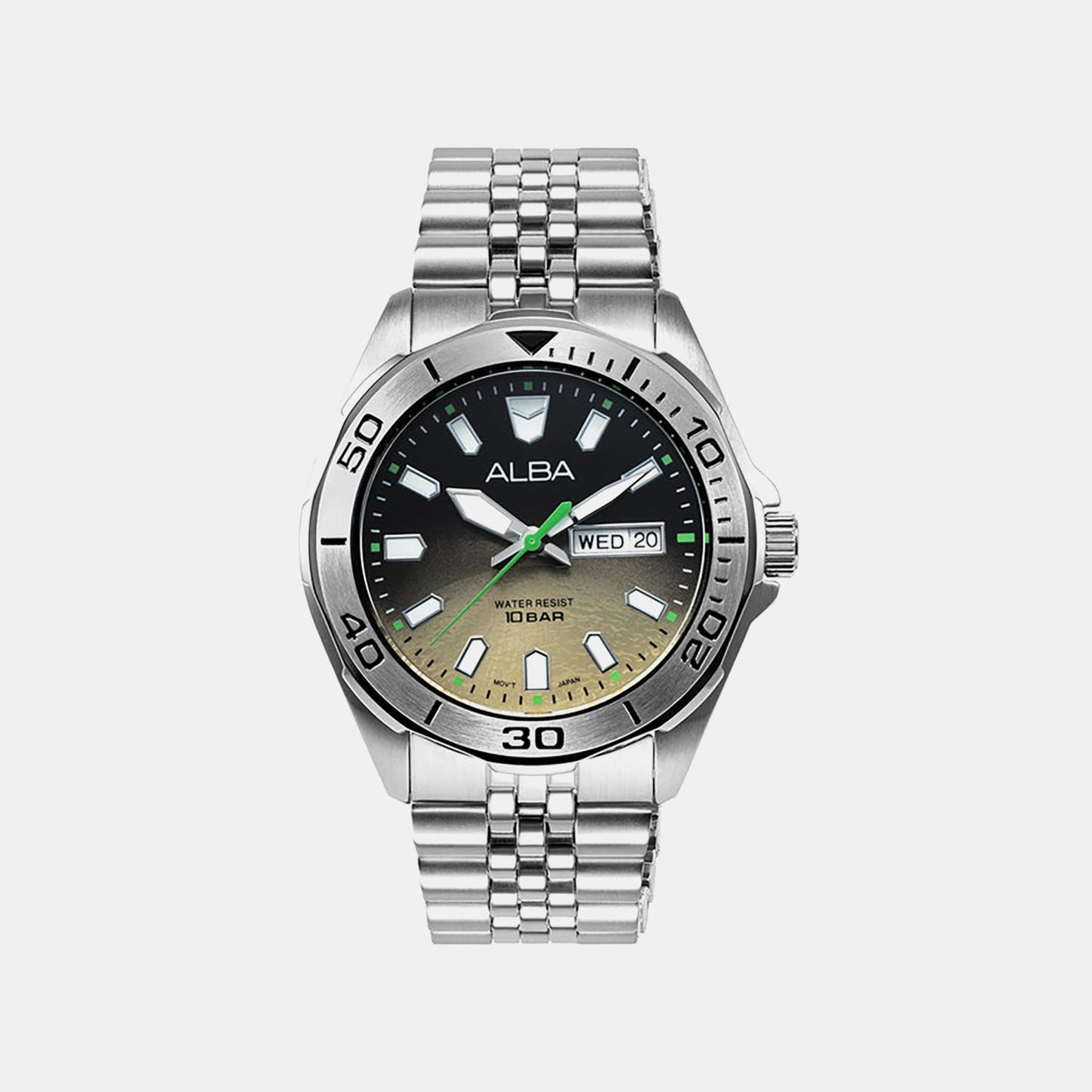 Men Quartz Multicolour Dial Analog Stainless Steel Watch AV3585X1