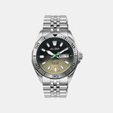 Men Quartz Multicolour Dial Analog Stainless Steel Watch AV3585X1