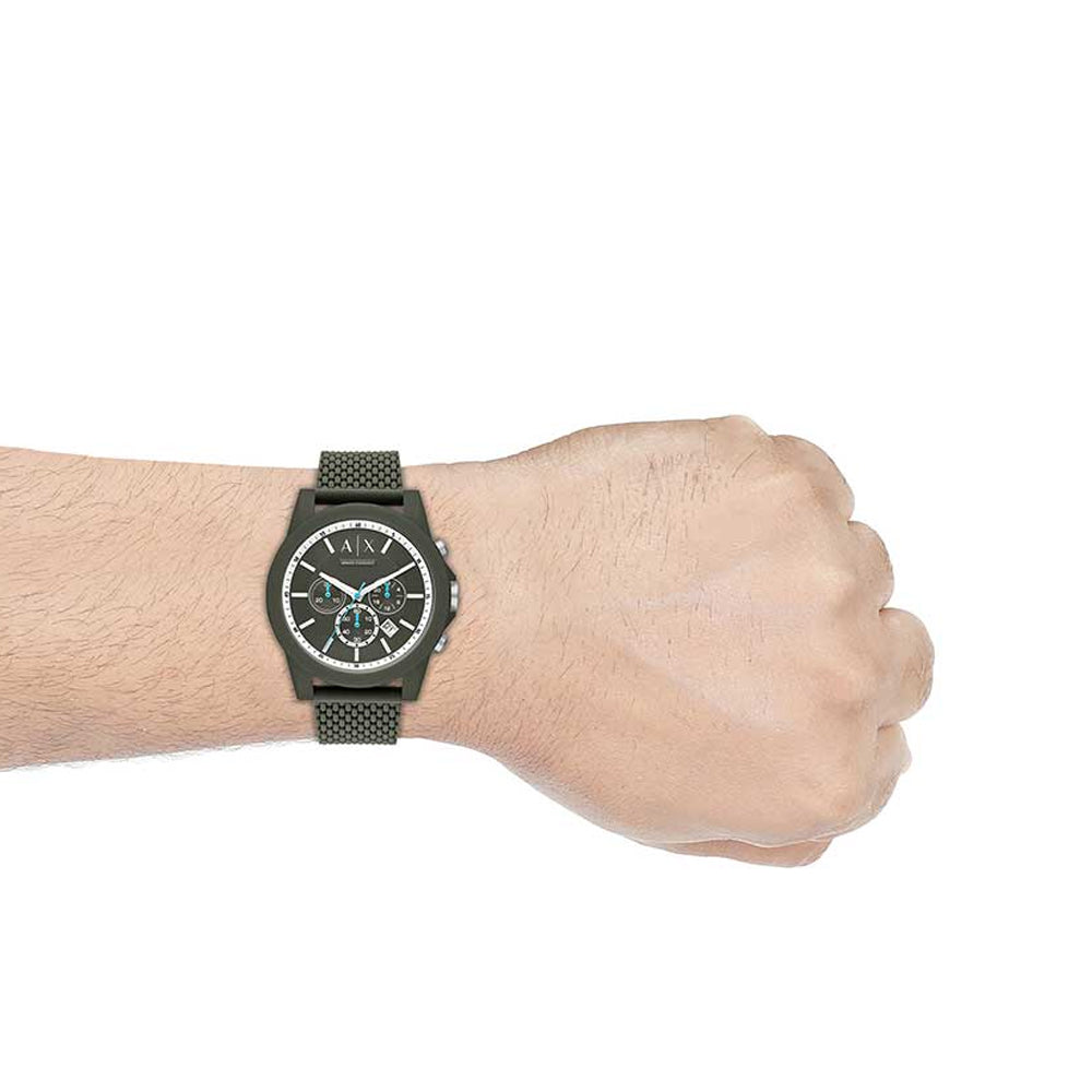 Armani Exchange Outerbanks Silicon Watch AX1346