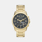 Banks Men Quartz Grey Dial Chronograph Mesh Watch AX1721