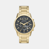 Banks Men Quartz Grey Dial Chronograph Mesh Watch AX1721