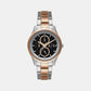Dante Men Quartz Black Dial Multi-Function Stainless Steel Watch AX1882