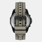 Men Quartz Grey Dial Chronograph Silicone Watch AX1971