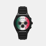 Rafael Men Quartz Multicolour Dial Chronograph Silicone Watch AX4173
