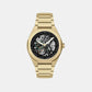 Sync Men Automatic Black Dial Chronograph Stainless Steel Watch AX4194
