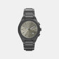 Men Quartz Grey Dial Chronograph Stainless Steel Watch AX4296