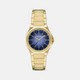 Women Quartz Red Dial Analog Stainless Steel Watch AX4620