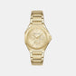 Women Quartz Silver Dial Chronograph Stainless Steel Watch AX4624