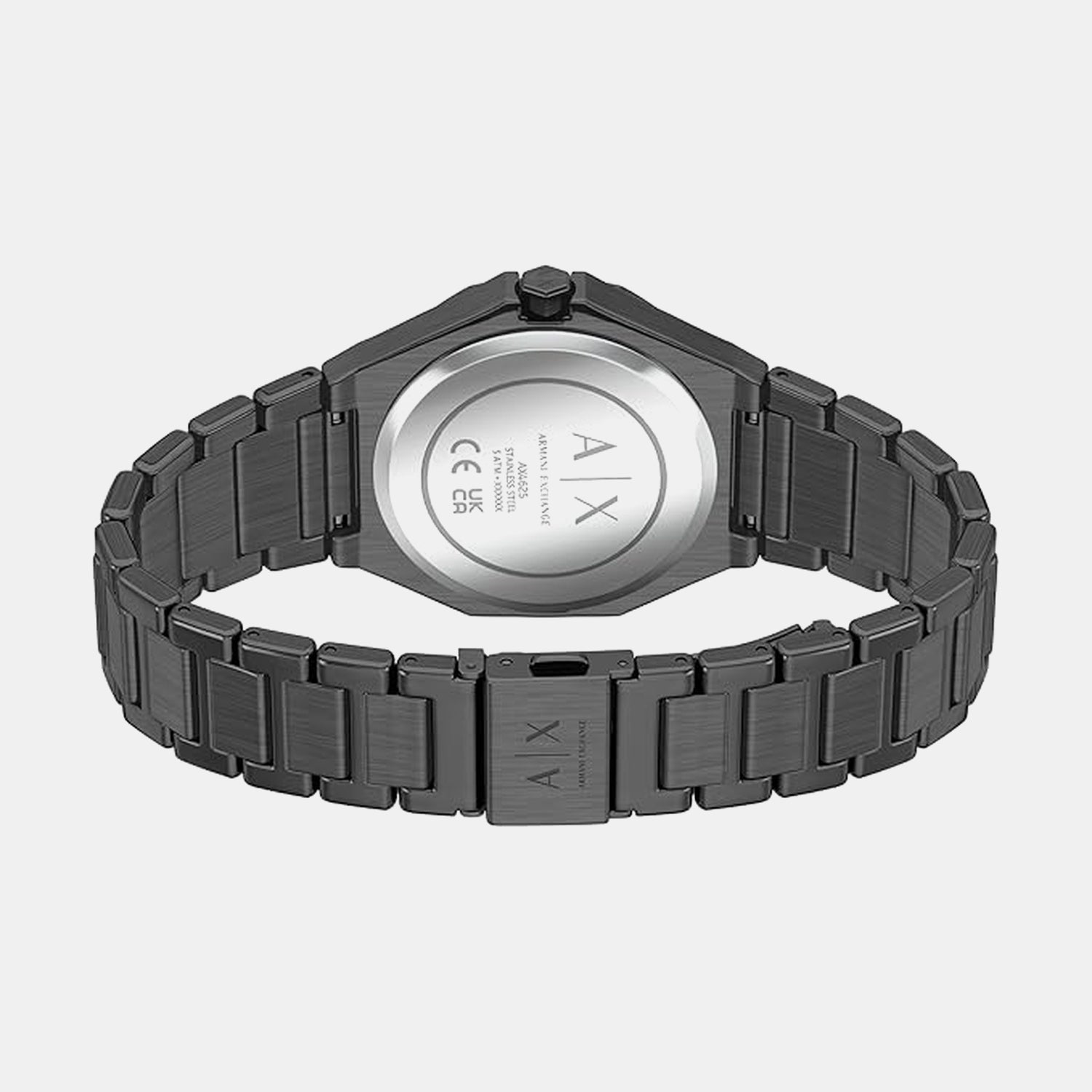 Women Quartz Silver Dial Analog Stainless Steel Watch AX4625