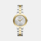 Na Women Quartz Grey Dial Analog Stainless Steel Watch AX5171