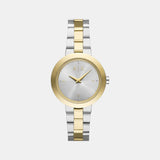 Na Women Quartz Grey Dial Analog Stainless Steel Watch AX5171