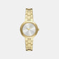 Women Quartz Blue Dial Analog Stainless Steel Watch AX5180
