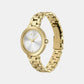 Women Quartz Blue Dial Analog Stainless Steel Watch AX5180
