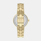 Women Quartz Black Dial Analog Stainless Steel Watch AX5182