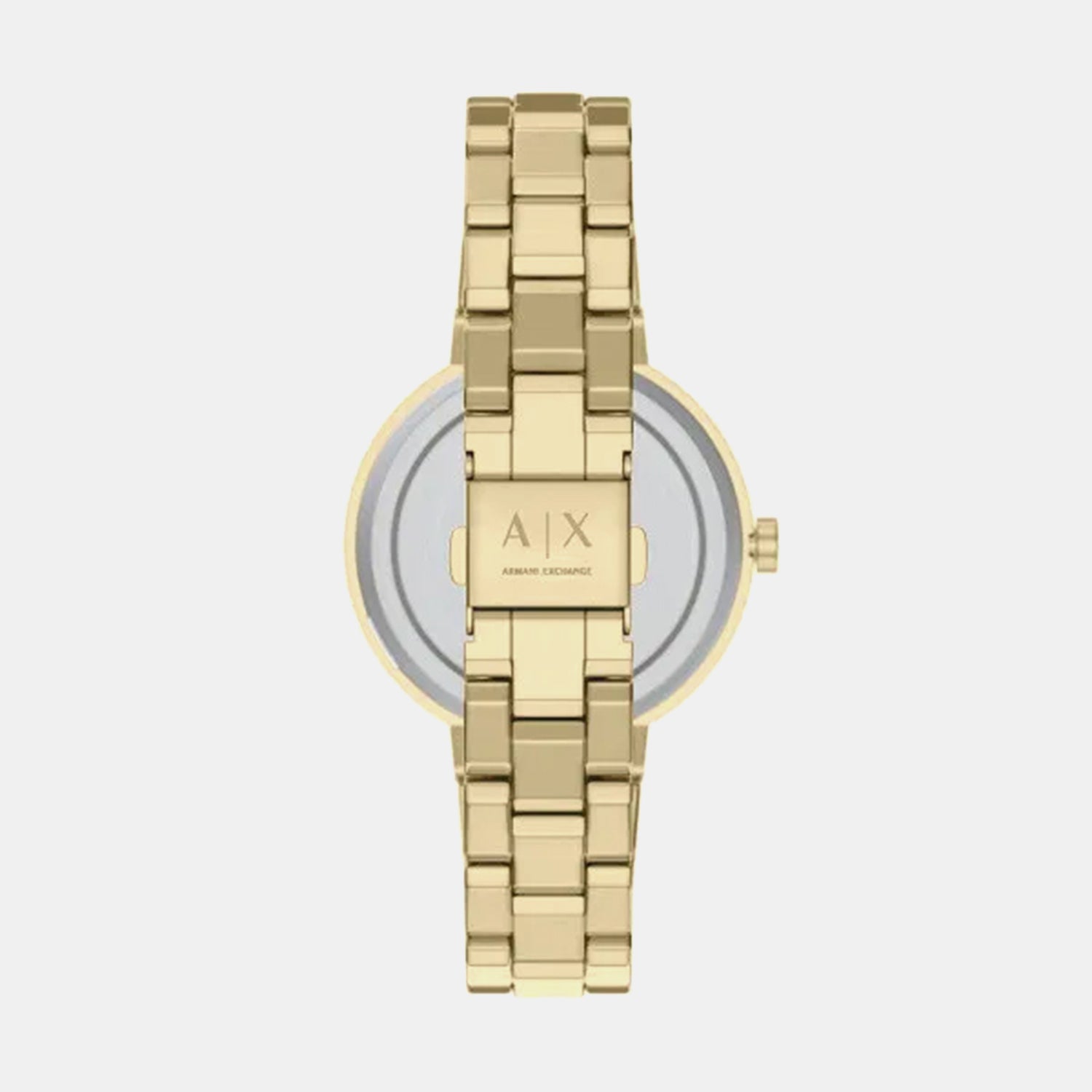 Women Quartz Black Dial Analog Stainless Steel Watch AX5182