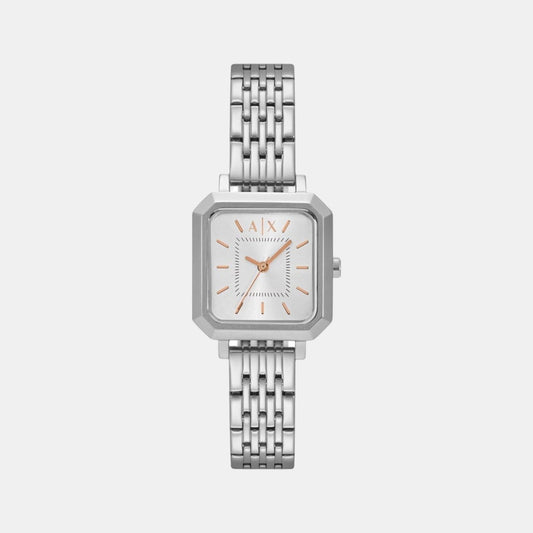 Na Women Quartz Grey Dial Analog Stainless Steel Watch AX5724