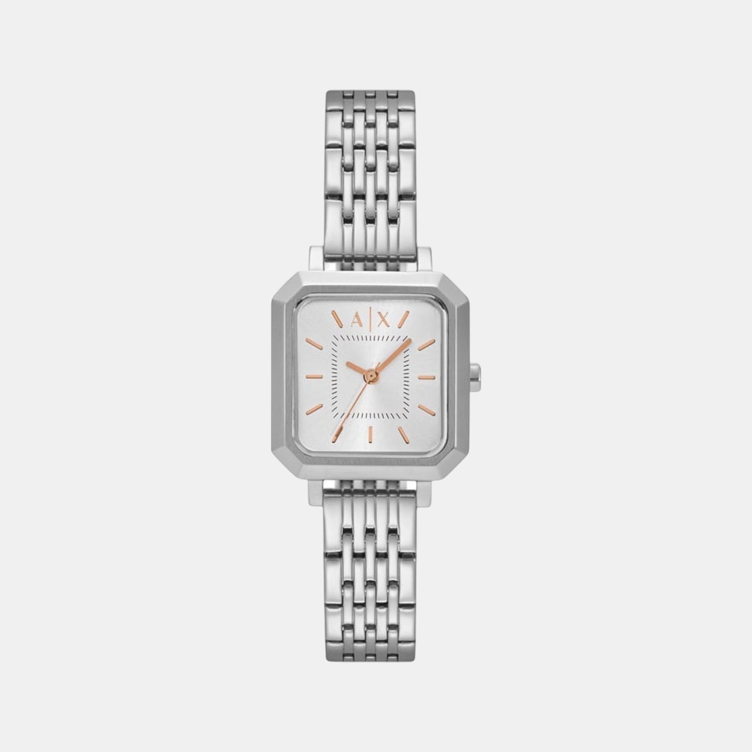 Na Women Quartz Grey Dial Analog Stainless Steel Watch AX5724